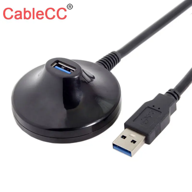 

CableCC USB 3.0 Type-A Male to Female Extension Dock station Docking Cable 80cm