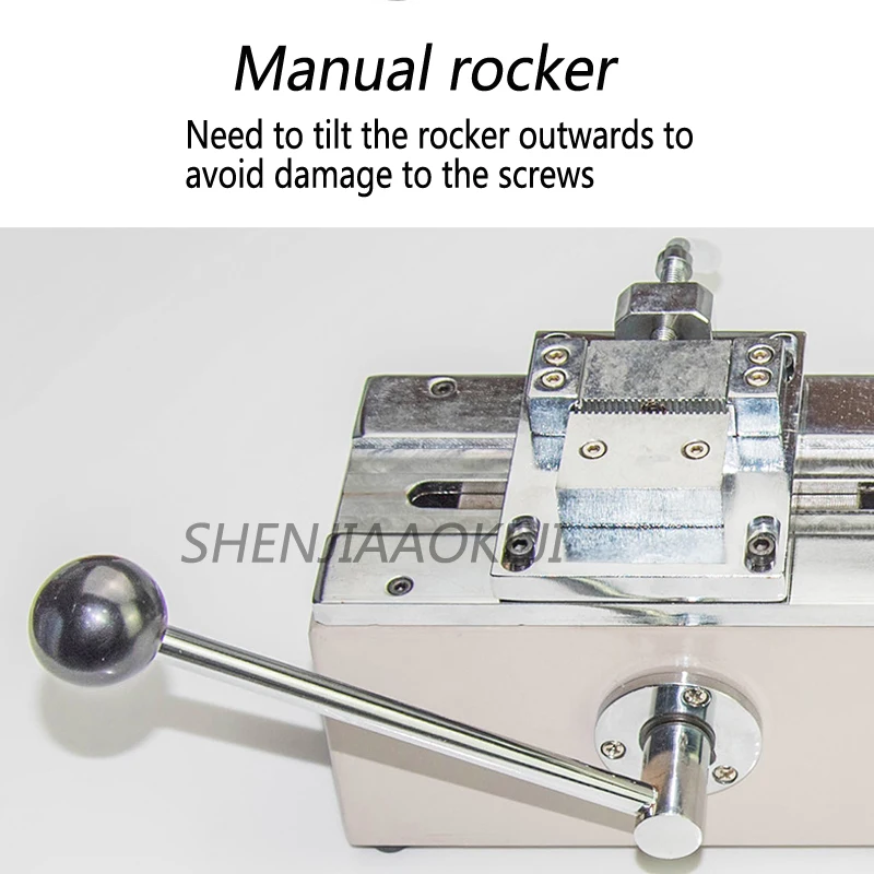 manual tensile testing machine Horizontal digital display force gauge test bench Harness terminal pull tester 1pc