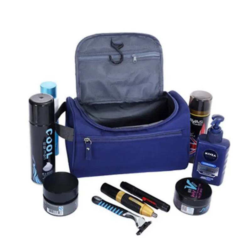 Double Space Men Cosmetic Cases Waterproof Major Male Business High-capacity Wash Soft Storage Travel Bag | Багаж и сумки