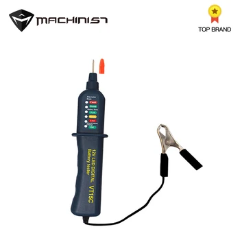 

12V Car Battery Tester Digital Auto Alternator Analyzer Pen Smart Automotive Engine Checker Diagnostic Voltmeter Detector