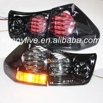 

Herrier Kluger For Lexus RX330/300 LED Tail Lamp For TY Manual adjustment Car 2003 to 2008 Smoke Black Color