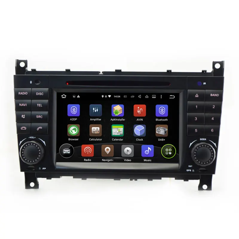 HD Система Android 9 0 с GPS навигацией Автомобильный мультимедийный DVD плеер для Mercedes Benz