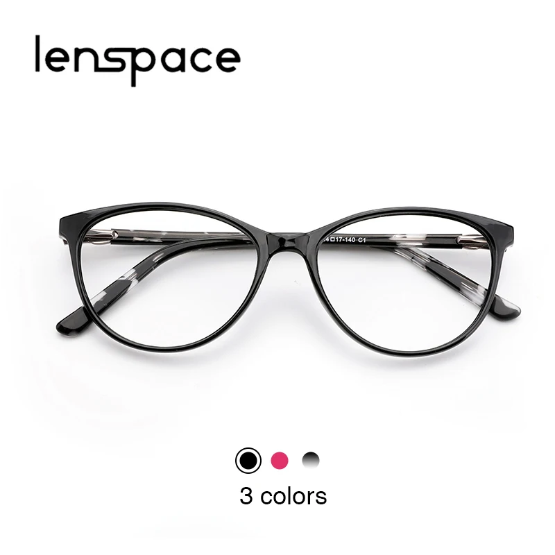 

Eye Glasses Frames for Women Cat eye Fashion Vintage Optical Glasses Frames Myopia prescription eyeglasses Black Color eyewear