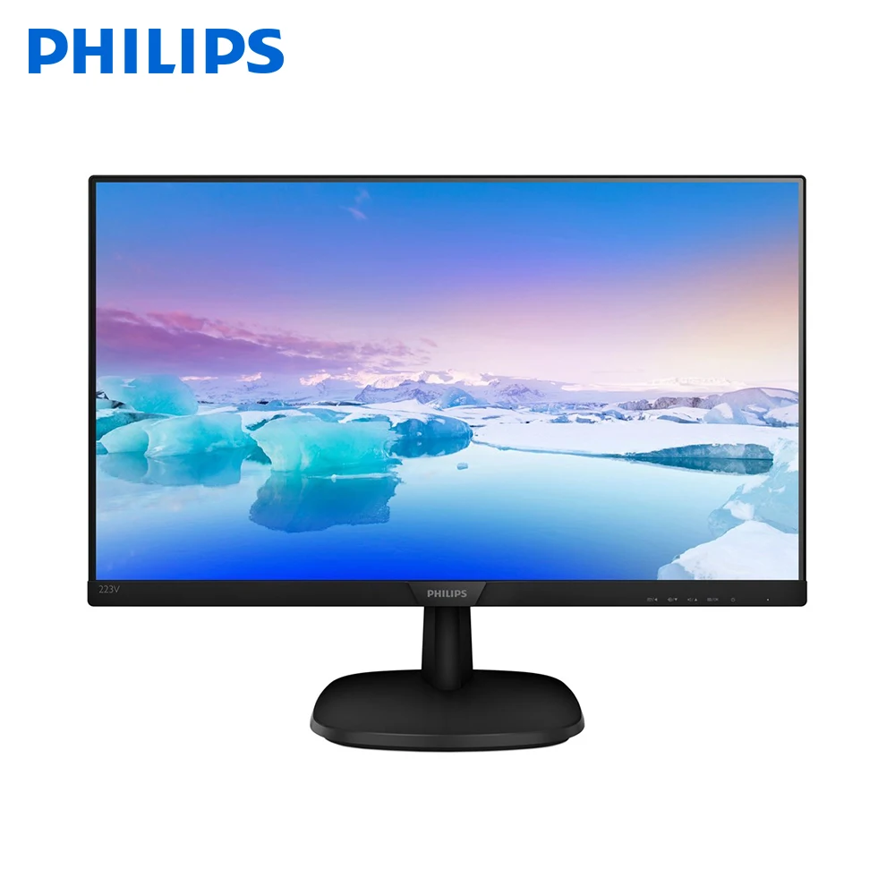 

Philips Full HD LCD monitor 223V7QHAB/00, 54.6 cm (21.5"), 1920 x 1080 pixels, Full HD, LCD, 5 ms, Black