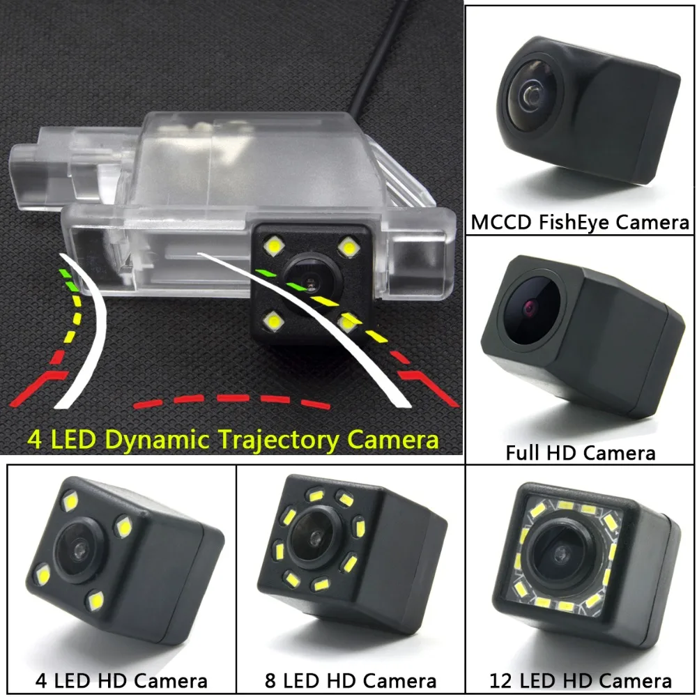 

HD Dynamic Trajectory Tracks Rear View Reverse Camera for Citroen DS5 DS6 DS5LS 2015 Citroen C4 C-Quatre C-Elysee Car Monitor