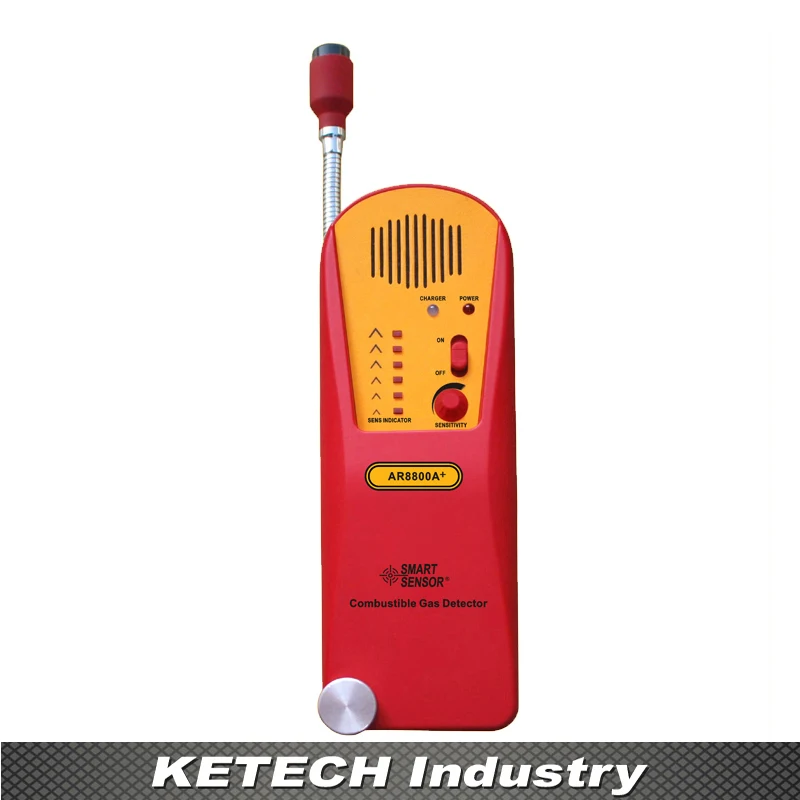 Digital Combustible Gas Detector AR8800A Detecting Dangerous Explosive