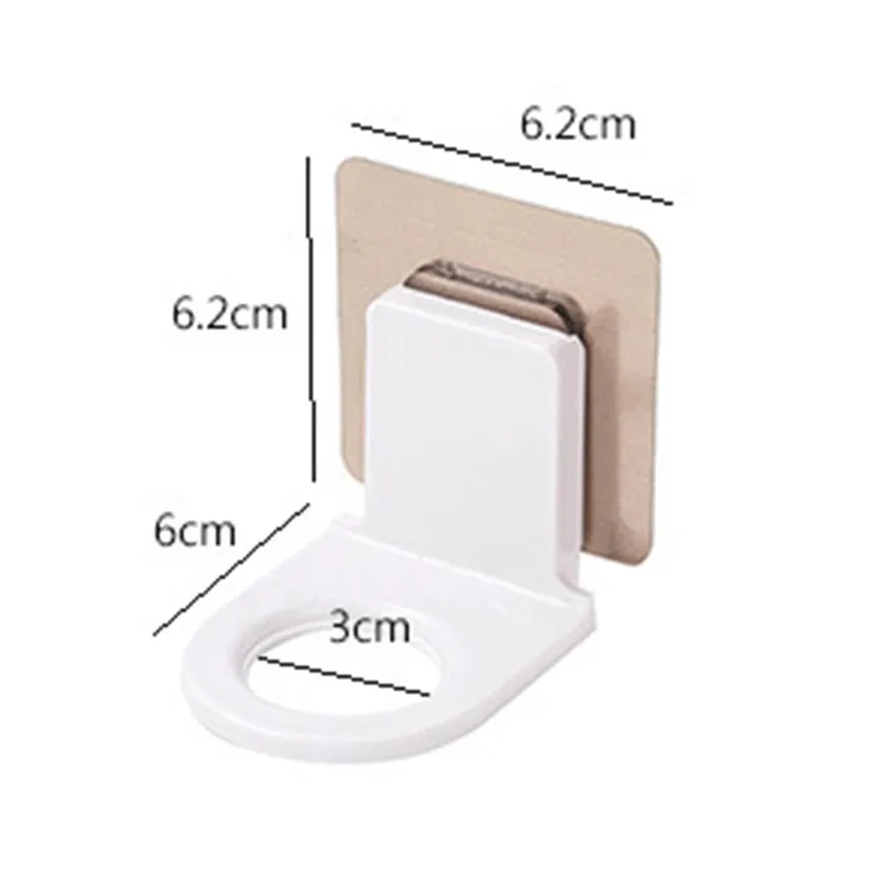 1pc Bothroom bottle Holder Storage Racks Strong Suction Cup Shower Gel Shampoo Bathroom Wall Mounted Rack Hooks #3F25 (3)