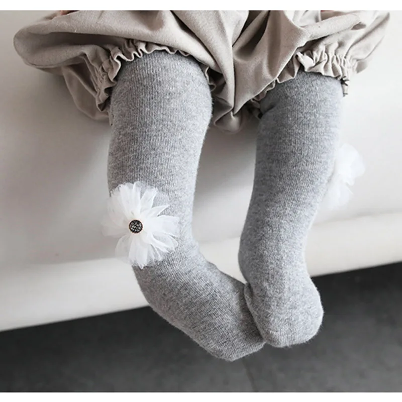 baby tights toddler girls pantyhose cotton newborn little girl tight