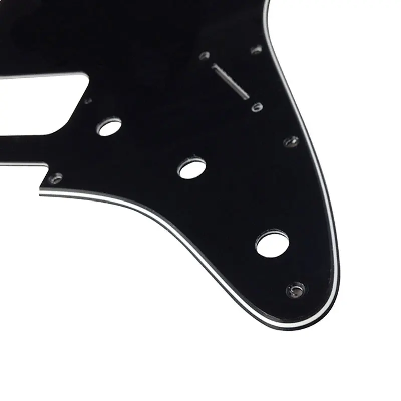 Pleroo гитарные аксессуары гитарные накладки 11 винтовых отверстий для США/Мехико стандарт ST HH гитара Stratocaster царапина пластины
