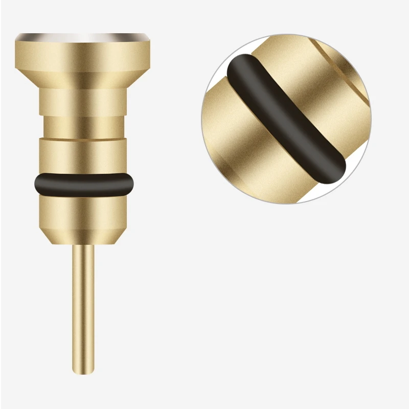 

Universal Audio 3.5mm Jack 2 in 1 Anti Dust Plug Cell Phone Earphone Headset Jack Interface For iPhone 6 6S Plus Samsung S9 S8