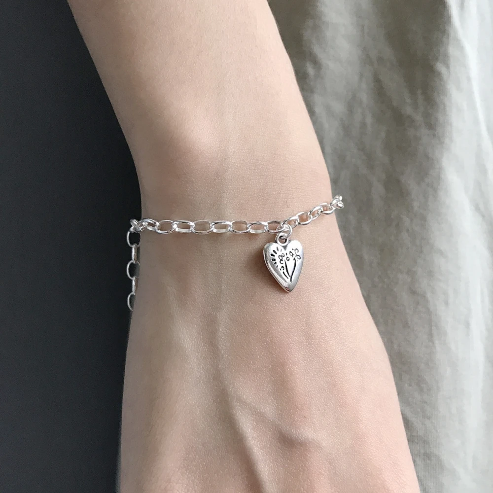 925 Bracelet Wife Charm Bracelet Tree of Life Gift Silver Bracelet Gift for Mum Silver Tree of Life Bracelet Silver Jewellery Sister