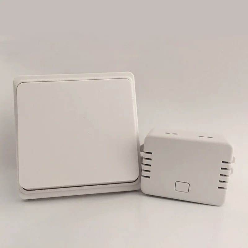 

Wireless Wall Switch Remote Control Light Switch Self-powered Cordless Light Easy To Install, Waterproof Button