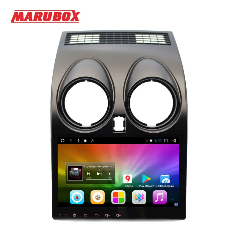 Штатная магнитола для Nissan Qashqai Dualis 2007 2014 четырёхядерный процессор CorteX A7 Quad Core 1.2