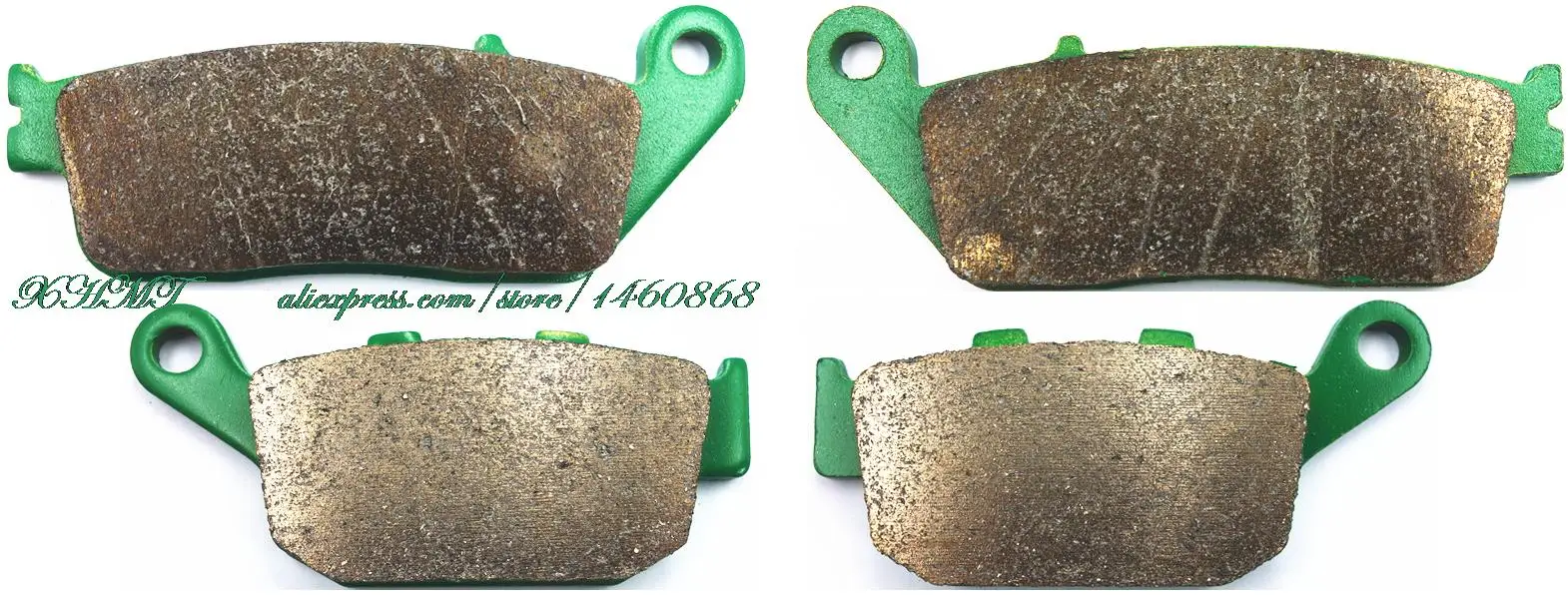 Sintered Set 2 Pairs Для SUZUKI 250 Inazuma 2013 дисковые Тормозные колодки таблетки передний задний - Цвет: Sintered Set 2 Pairs