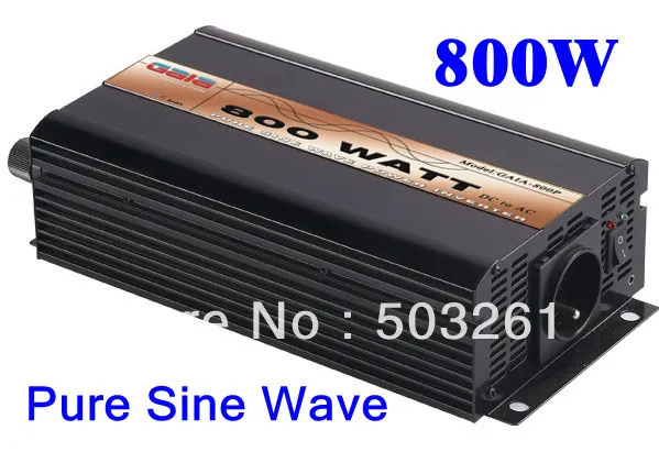 800W/1600W Pure Sine Wave Power Inverter DC 12V 24V 48V to AC 110V 220V 230V 240V 50Hz 60HZ solar/wind/car/battery invertor |