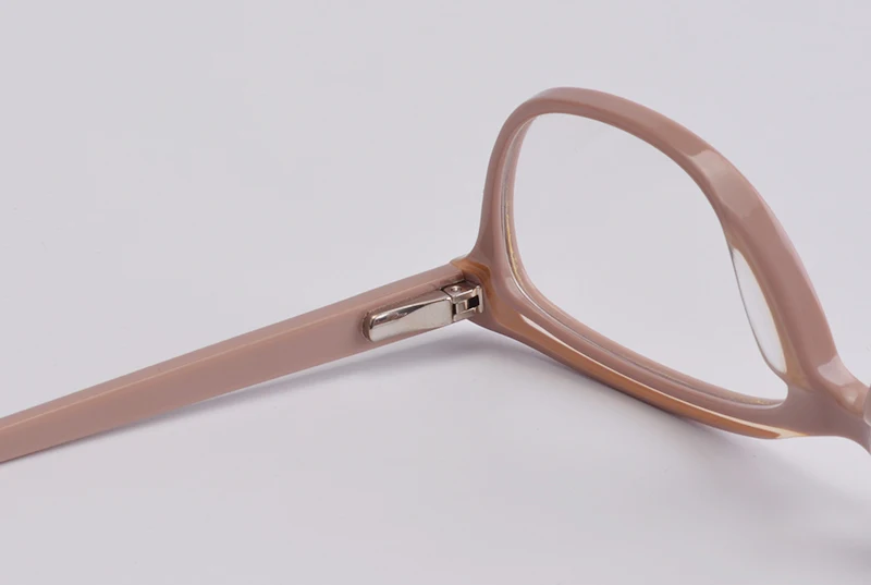 Кирка Мода Хаки глаз очки оправа прозрачные линзы оптические очки ацетат Бежевый оправа для очков для женщин