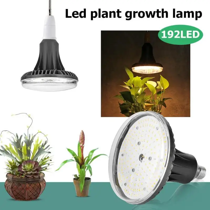 

E27 192LED 50W Grow Light Bulb Indoor Plant Growing Lamp for Cultivation