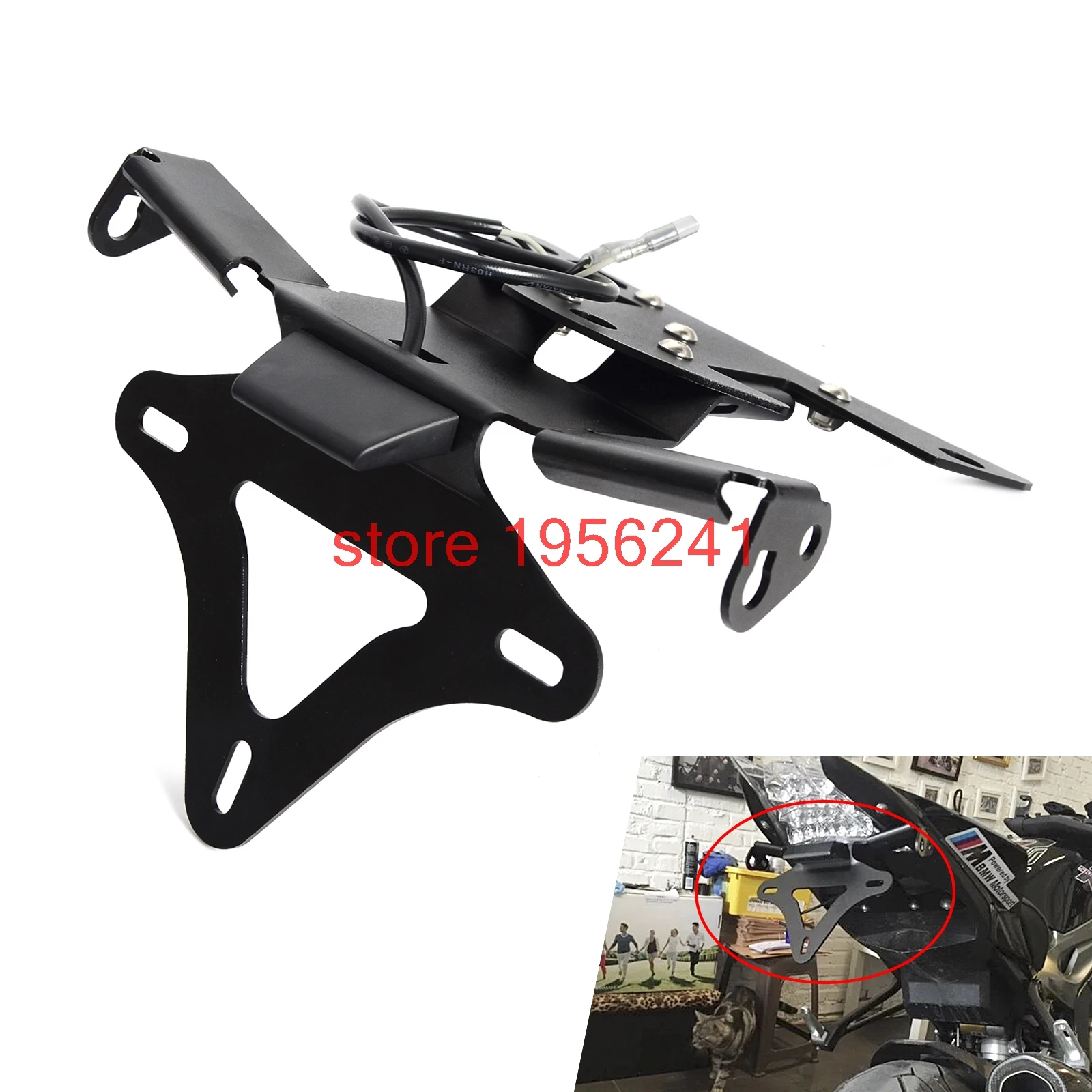 

Fender Eliminator License Plate Frame for BMW S1000RR 2009 - 2016 2010 2011 2012 2013 2014 2015 S1000R 2014-2016 NEW
