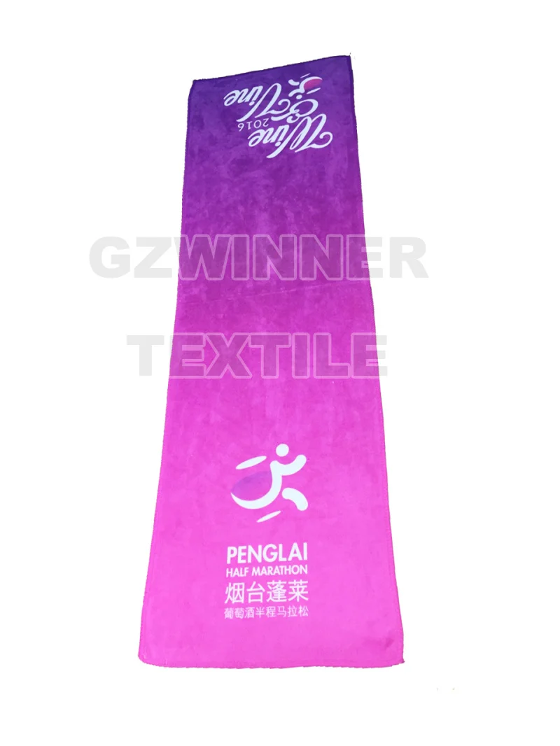 Custom Design Quick Drying Sport Towel Fitness Gym Towel Serviette