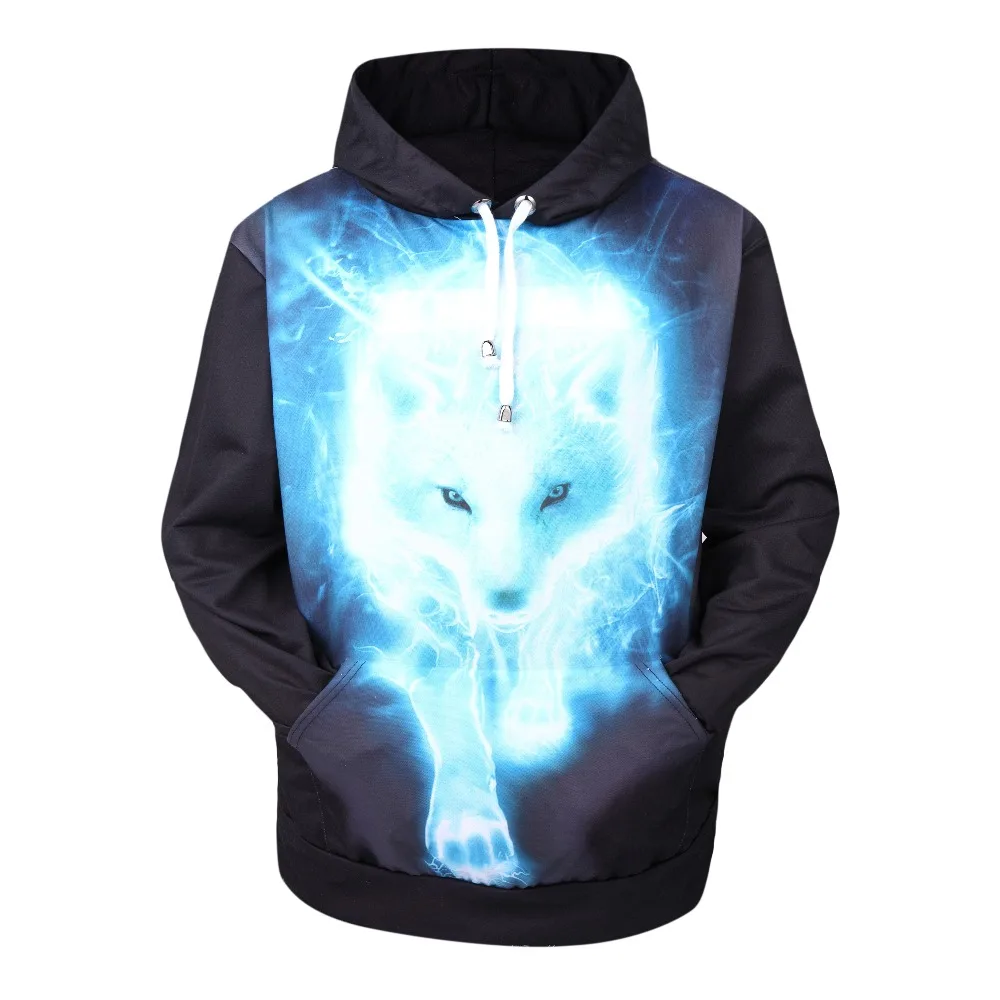

Wolf Printed Hoodies Men 3d Hoodies Brand Sweatshirts Boy Jackets Quality Pullover Fashion Tracksuits Animal Streetwear Out Coat