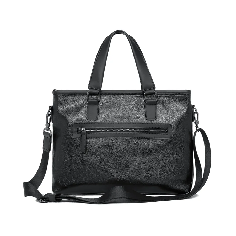 Бренд Повседневное Для мужчин Портфели Бизнес сумка кожаная Курьерские сумки компьютер, ноутбук сумка Для мужчин с дорожные сумки