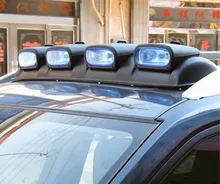 Combinação carro holofotes teto luz do carro veículos off-road luzes lâmpadas de descarga lateral ajustável Para Hafer M2H3456