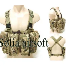 Тактический, для жилета, для страйкбола большой емкости журнал AK Rig Перевозчик боевой жилет сp Multicam