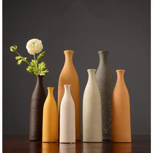 Современная керамика Ретро сушенный цветочный ваза белого и синего цвета ваза искусственные ваза украшения для дома на Рождество R709