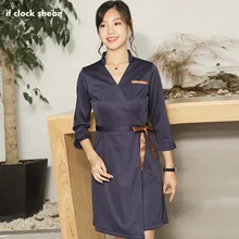 Профессиональная одежда для медсестер, медицинский Халат медсестры, униформа для женщин, короткий рукав/рукав «Семь четверти», облегающие модели, матовая одежда