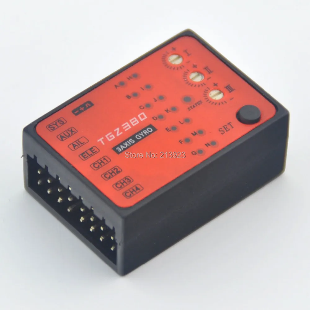 MB TGZ380 3 Axis Gyro Flybarless система для ALIGN TREX T REX и т. д. 450 550 600 700 RC вертолет FBL DFC|axis gyro|rc