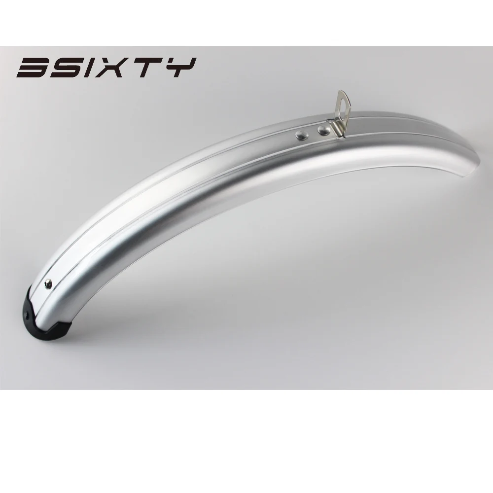 3SIXTY Велосипедное крыло для велосипеда Brompton переднее и заднее крыло комплект с Q стойкой серебро