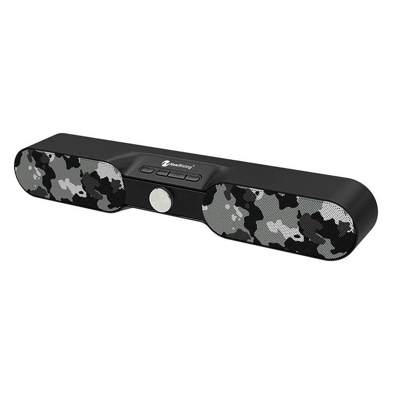 HIFI Bluetooth Колонка Портативная Беспроводная колонка супер бас двойной динамик s Саундбар с микрофоном TF fm-радио USB звуковая коробка 3D стерео - Цвет: camouflage boombox
