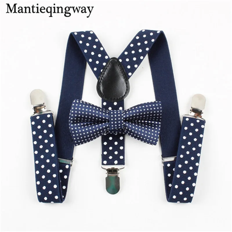 Mantieqingway/комплект с галстуком-бабочкой в горошек ярких цветов комплект