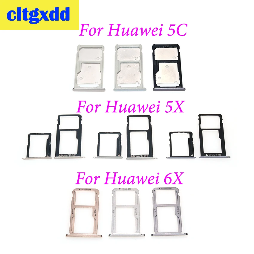 Лоток для SIM карт cltgxdd + нано и Micro SD Huawei Honor 5C 5X 6X держатель слот запасные