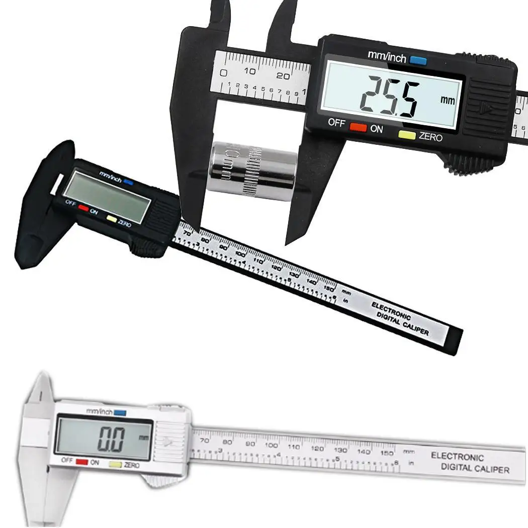 

LCD Digital Electronic Vernier Caliper Gauge Micrometer Zero setting any position Measuring Tool Measurement Hand Tools Meter