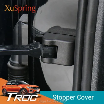 

Car Styling Door Stop Cover Stopper Protection Cover Auto Accessories Parts for Volkswagen VW T-roc Troc 2017 2018 2019