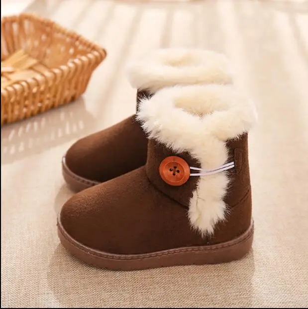 Зима 2018 новинка мужские и женские детские зимние короткие ботинки детская теплая