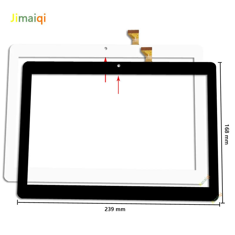Сенсорный экран для 10,1 ''дюймовый планшетный ПК сенсорная панель код номер 1065 V1 ZJ-10042E дигитайзер Замена датчика