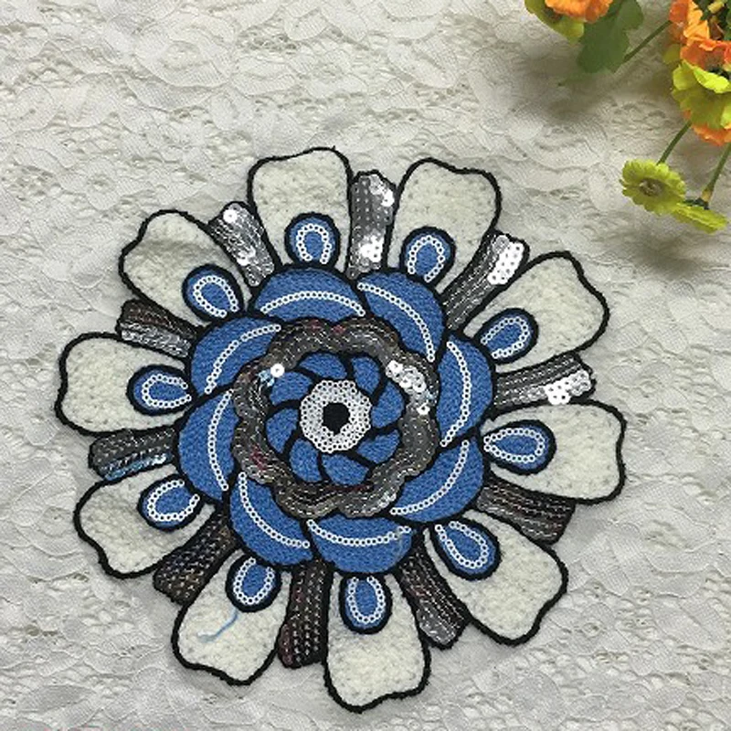 5pcs floral patches flower embroidery patch for clothing jacket blouse 5pcs floral patches flower embroidery patch for clothing jacket blouse