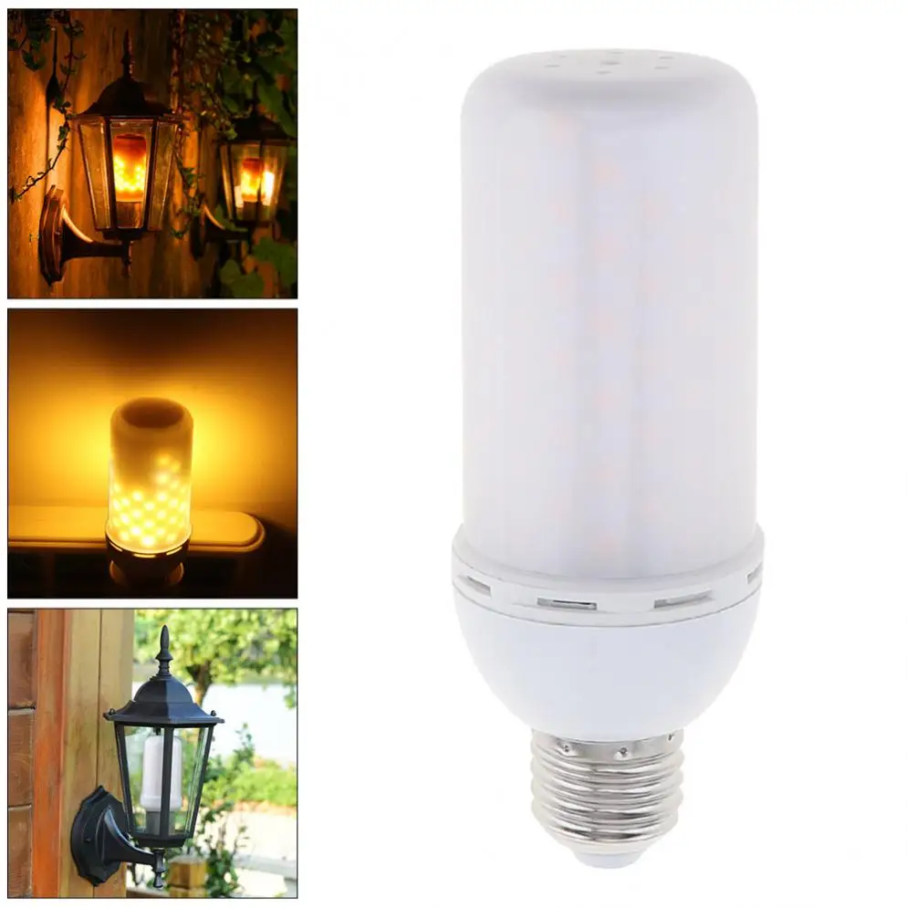 New 4W 96 LED Torch Lamp with LED Flame Effect and 3 Working Mode for Holiday / Garden / Barin
