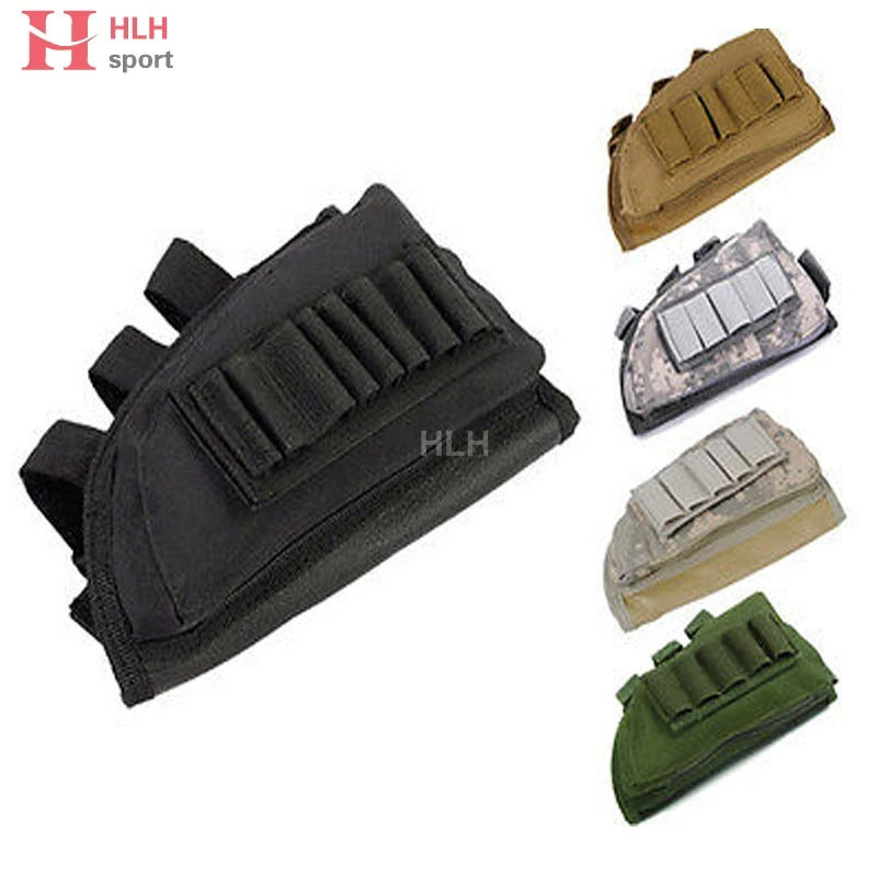 5Color Tactical Molle Kit Parts Airsoft Shotgun Rifle Ammo Pouch
