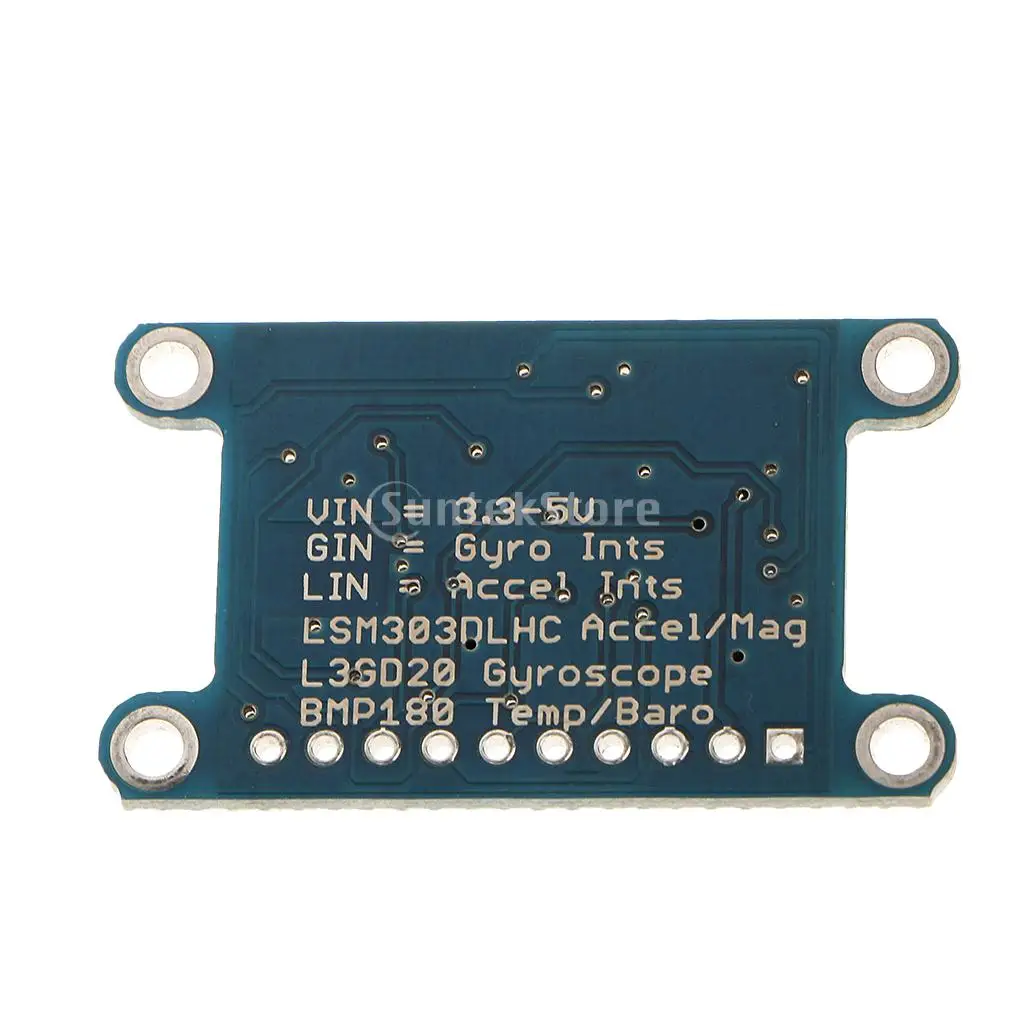 10DOF LSM303D L3GD20 BMP180 Breakout Board Accelerometer Compass Altimeter