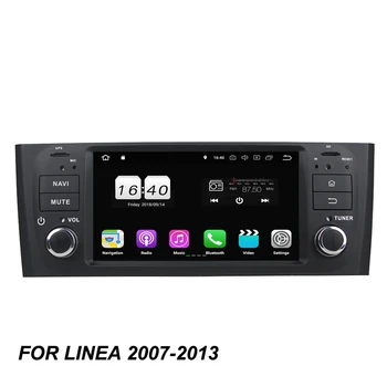 

Android 9.0 4GB RAM 64GB 4 core For Fiat LINEA 2007-2013 Car DVD Player GPS Map USB RDS Radio wifi 4G car radio steering control