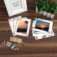 Graduation 2019 Photo Frame Retro DIY Kraft Paper Pictures Wall Postmark Baby Wedding Photo Hanging Album Combination Decor Graduation 2019 Photo Frame Retro DIY Kraft Paper Pictures Wall Postmark Baby Wedding Photo Hanging Album Combination Decor