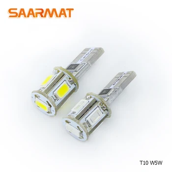

2x T10 lamp W5W LED Car License Plate Lights Bulb 12V For VW POLO Tiguan Passat B5 B6 Golf4 Jetta Bora Touareg Touran CC Phaeton