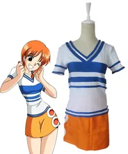 El envío Libre de Una pieza Nami Dos años Anime Cosplay Costume