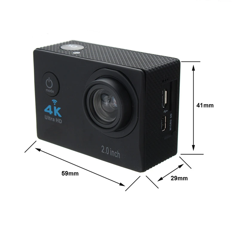 Водонепроницаемая Экшн камера CARPRIE 4 K Wi Fi HD 1080 P Ultra Sports DVR видеокамера поддерживает