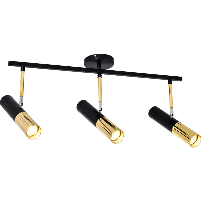 

Nordic Post-modern Simple Pendant Lights 1/2/3/4 heads Pendant Lamp living room restaurant LED lighting Gold balck droplight