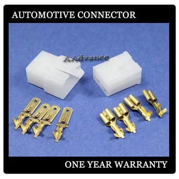 

250B Type 4 pin 6.3mm Male and Female locking Connector Kits