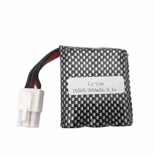 Nova versão original 9.6v 800mAh 15C EL-6P SM-6P EL-2P Bateria Li-ion 9115 S911 912 9116 9120 RC Monster Truck Parts 15-DJ02